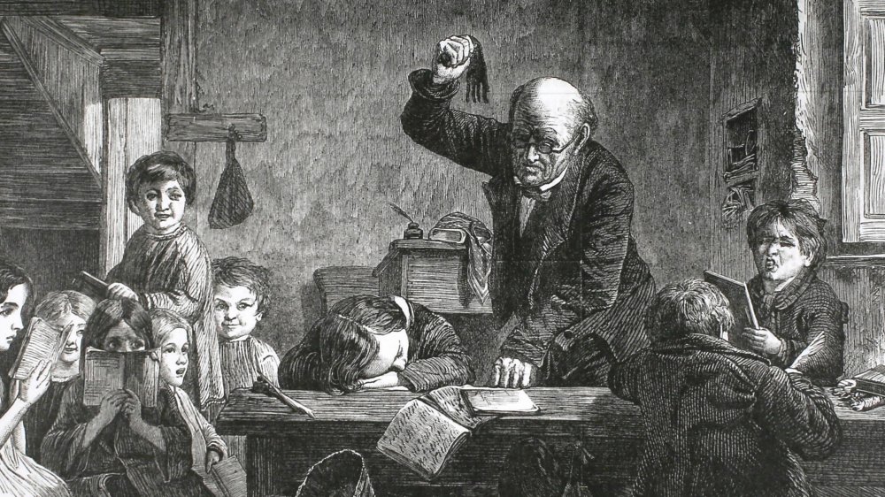 A portrait of corporal punishment in the classroom.