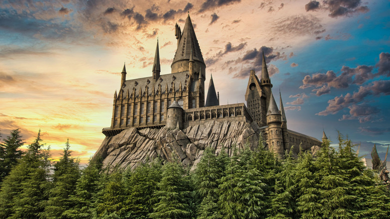 Wizarding World Of Harry Potter Universal Studios Japan Hogwarts Castle and scenery model