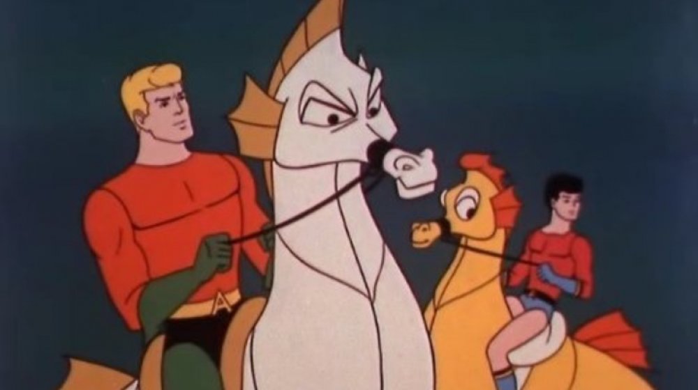 aquaman and aqualad and storm and imp