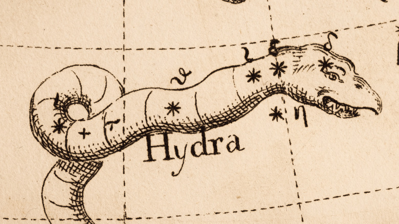 Illustration of Hydra constellation