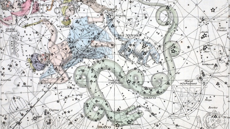 depiction of constellations