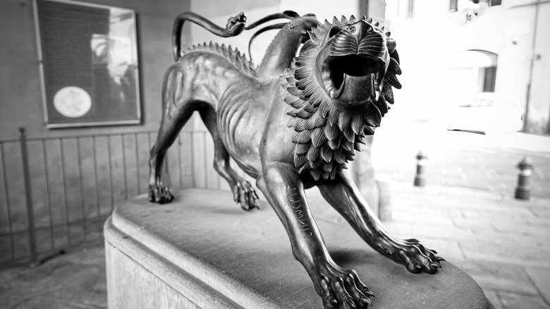 Chimera statue