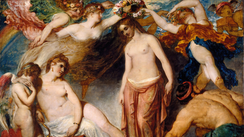 Pandora being crowned