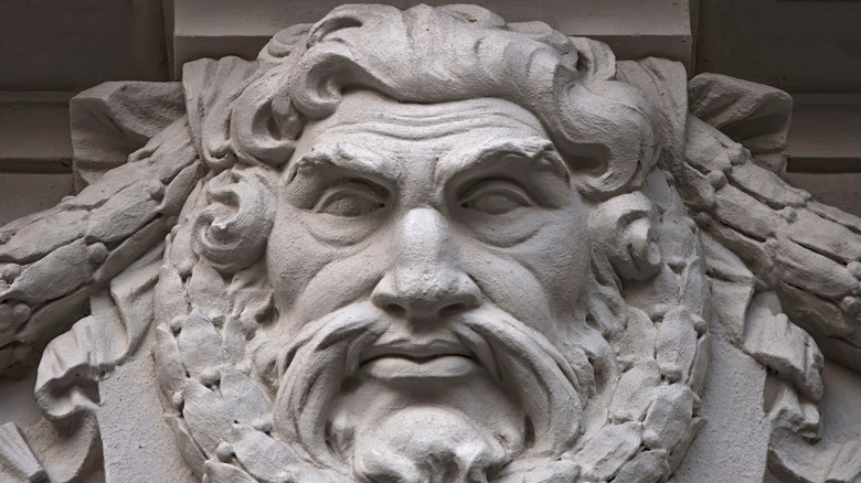 Zeus bust