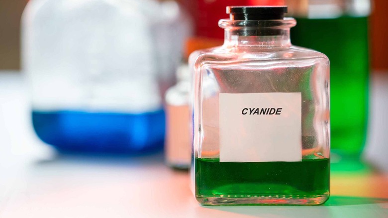 cyanide bottle