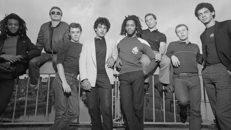 UB40 posing for band photo