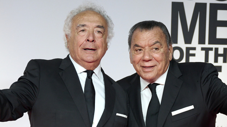 Los Del Rio mugging for camera