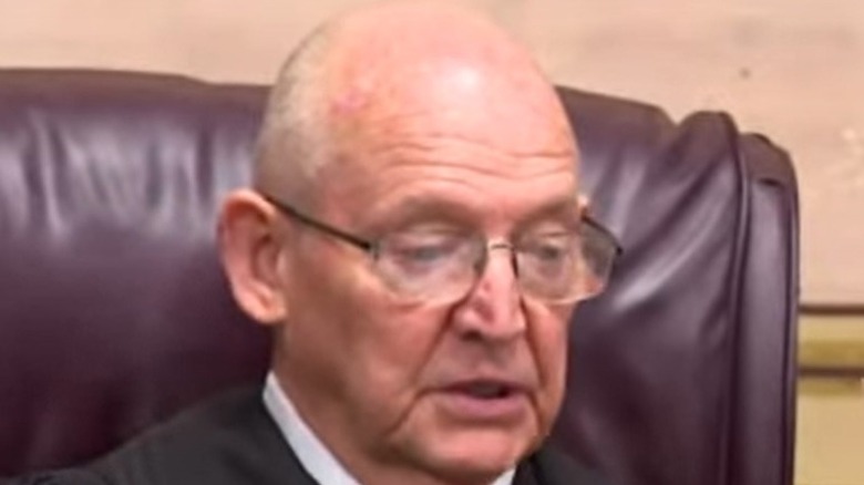 Judge Randy Deering during trial