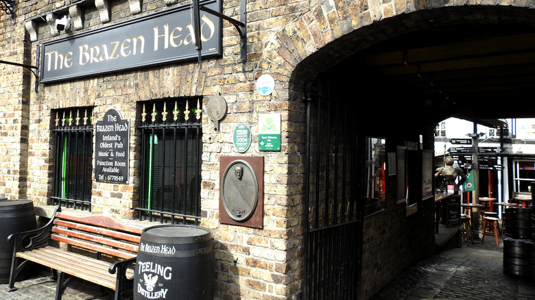 The brazen head exterior