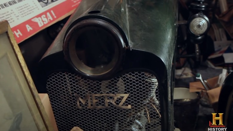 american pickers merz cycle car
