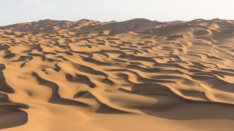 Taklamakan Desert in china