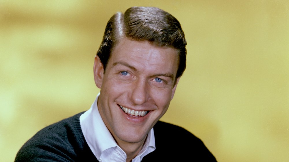 Young Dick Van Dyke smiling