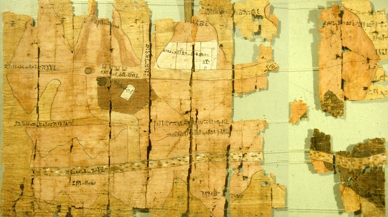 Turin Papyrus Map