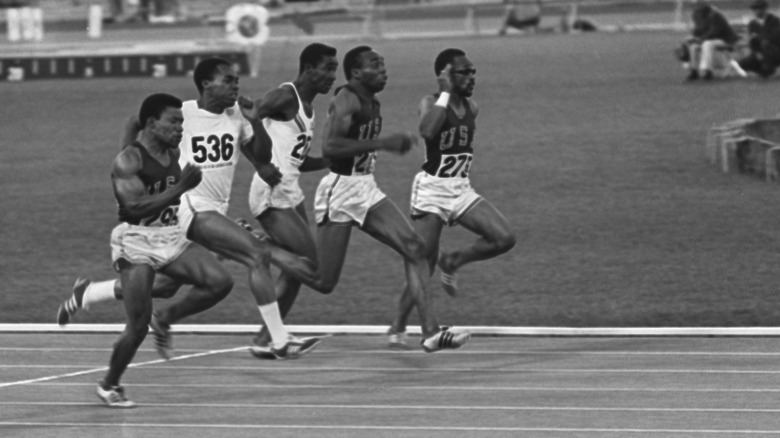 jim hines world record setting run