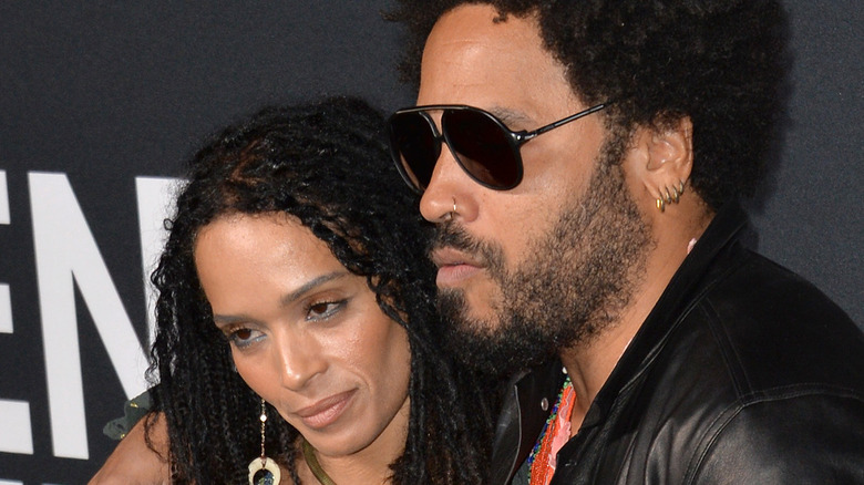 Lenny Kravitz and Lisa Bonet