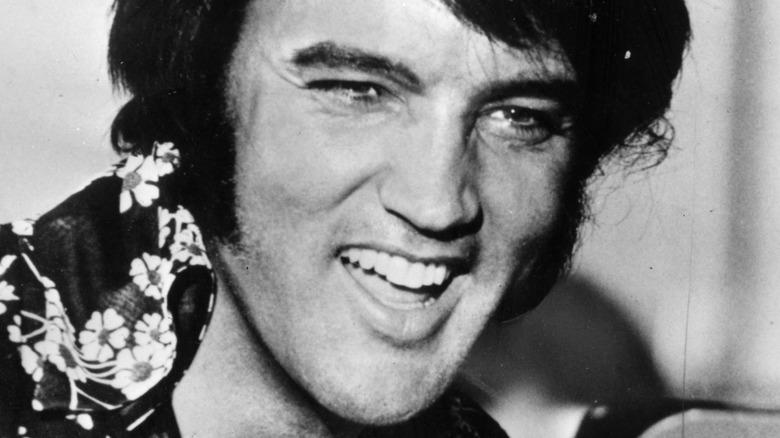 Elvis Presley long hair