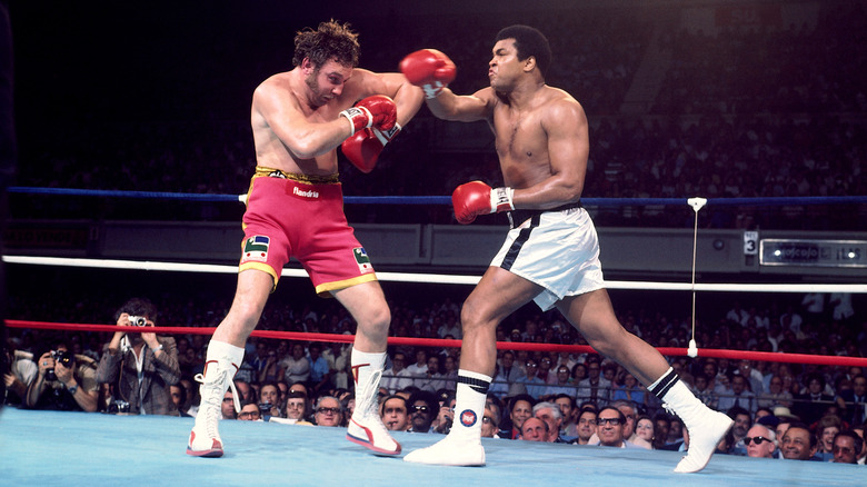 Али в бою в 1976 году