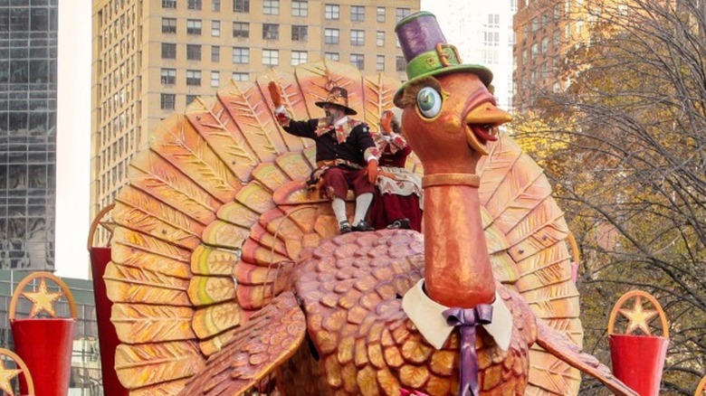 Macy's Thanksgiving Parade turkey float