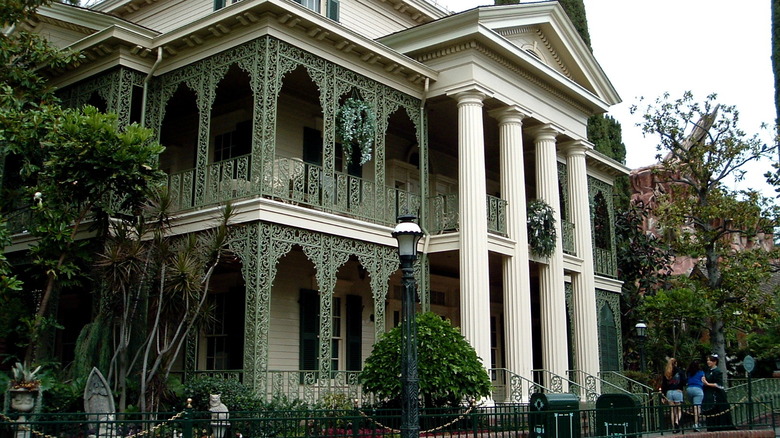The Haunted Mansion at Disneyland