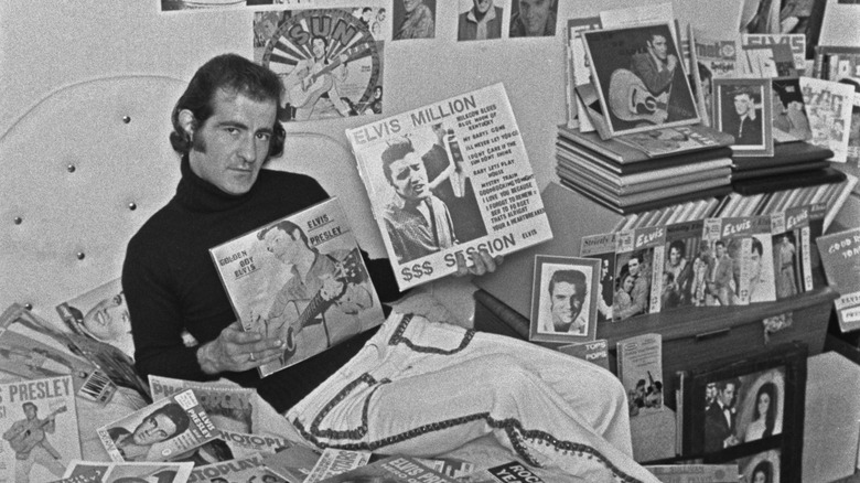 Elvis Presley fan Vince Everett