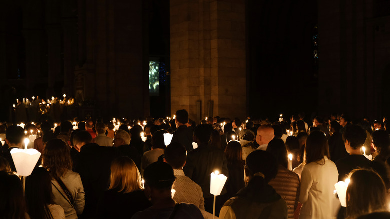 An Easter Vigil in the Catholic Church