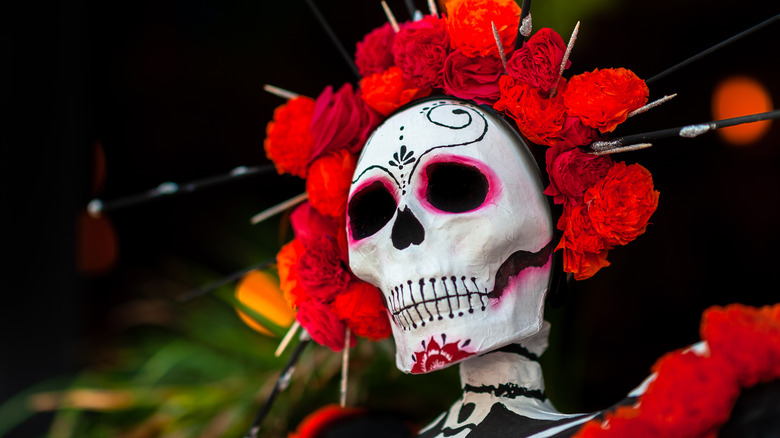 Day of the Dead Skull mask