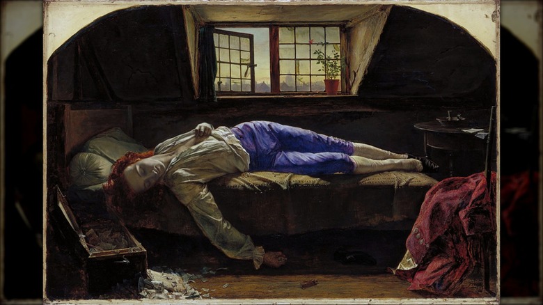The Death of Chatterton by Henry Wallis