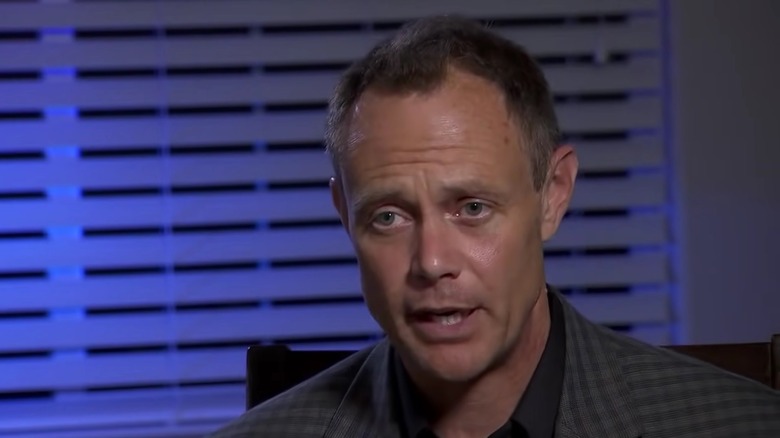 Paul Holes talking during an interview