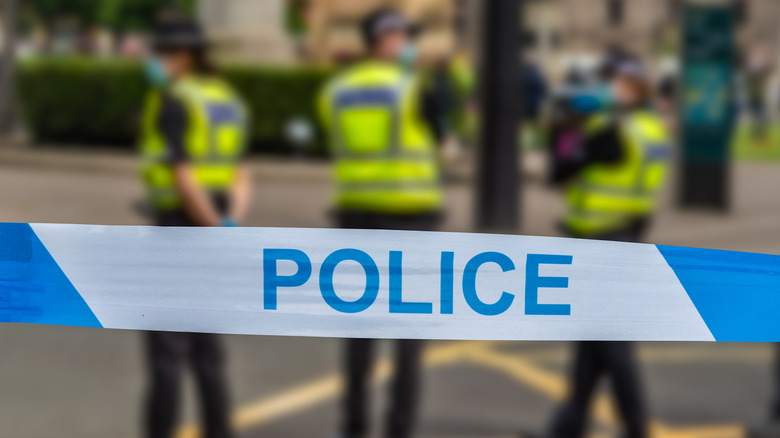 Police crime scene