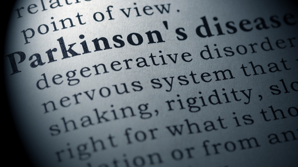 Dictonary definition of Parkinson's disease