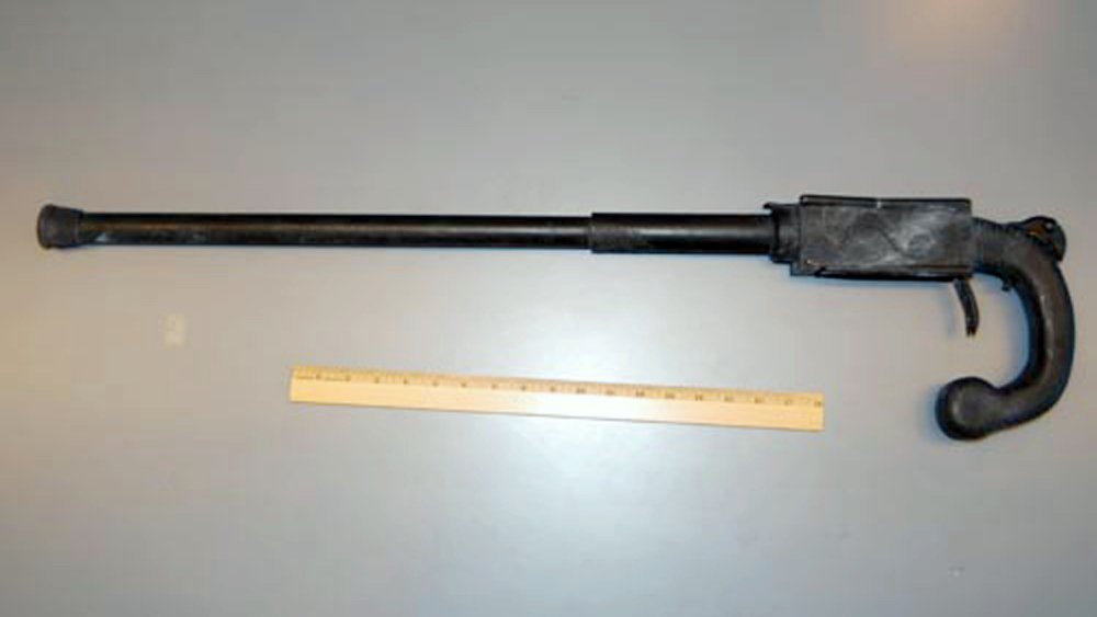 Brian Wells' cane shotgun