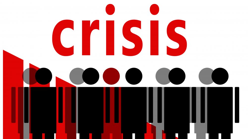 Crisis sign