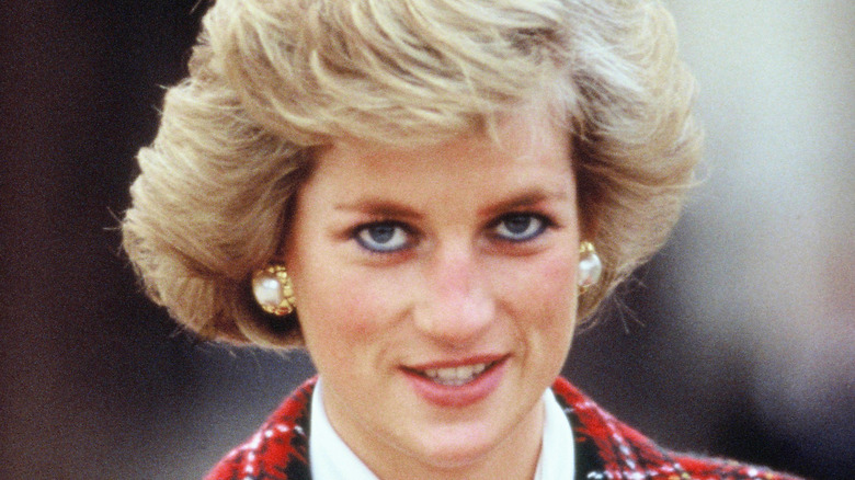 Princess Diana smiling