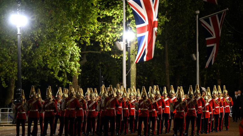 Buckingham Palace funeral procession for Queen 