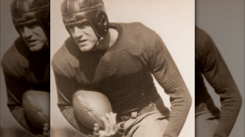 Football player Willie Heston