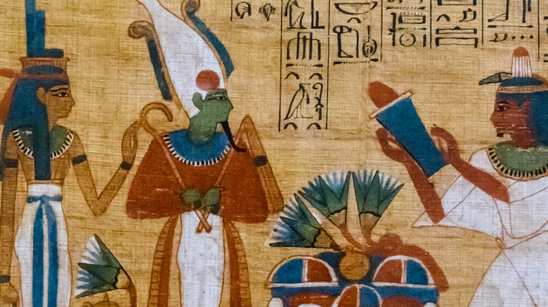 Egyptian ancient papyrus