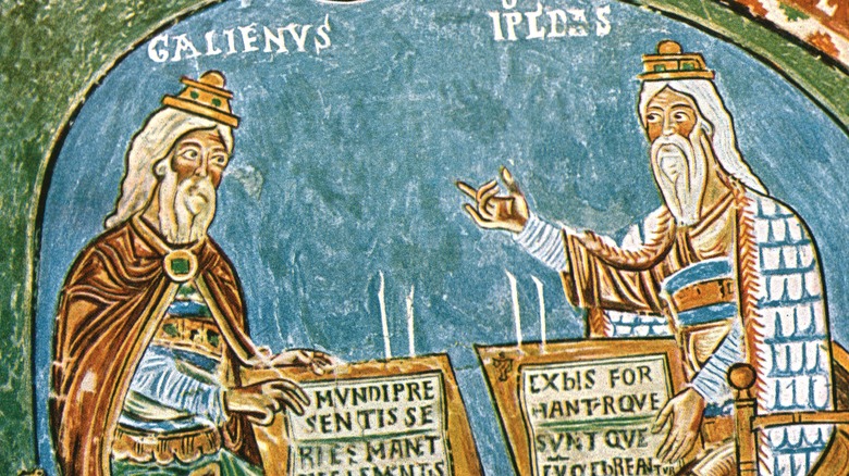 Fresco in crypt of the Cathedral