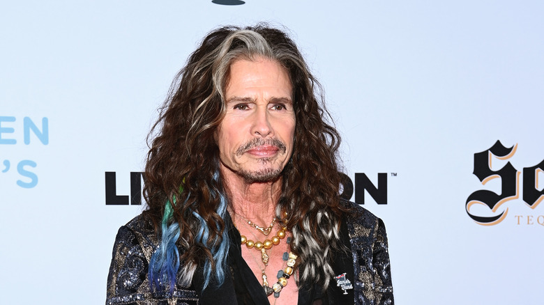 Steven Tyler on red carpet