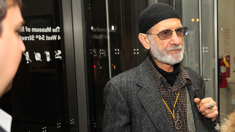 Serpico in 2011, hat and glasses
