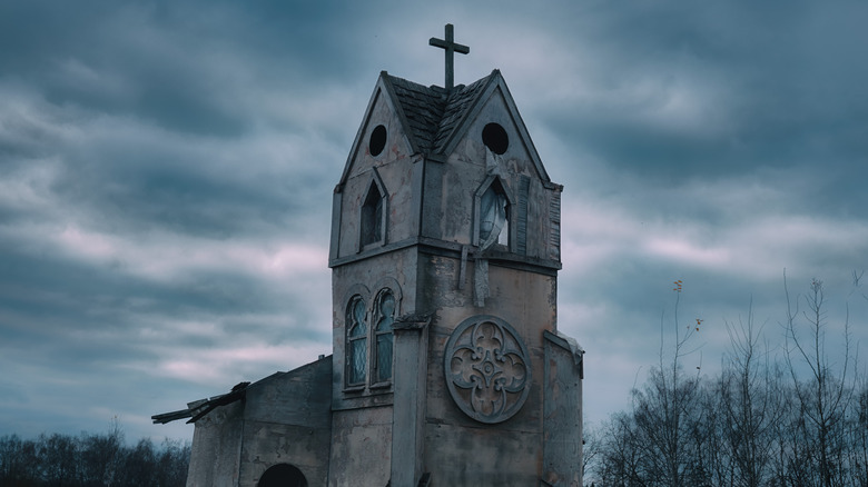 Spooky old church