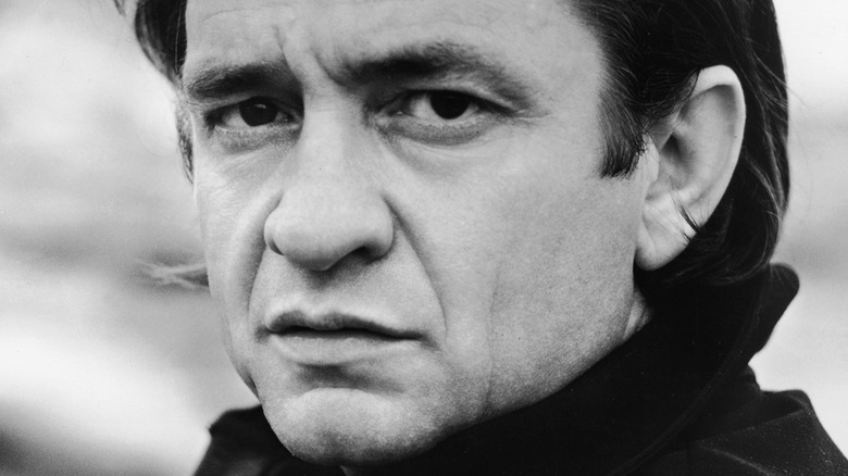 johnny cash looking cool