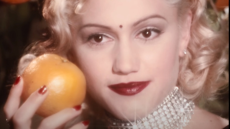still photo from the 'don't speak' video