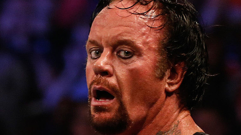 The Undertaker fighting