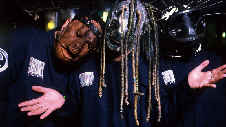 Paul Gray, Corey Taylor and Craig Jones together