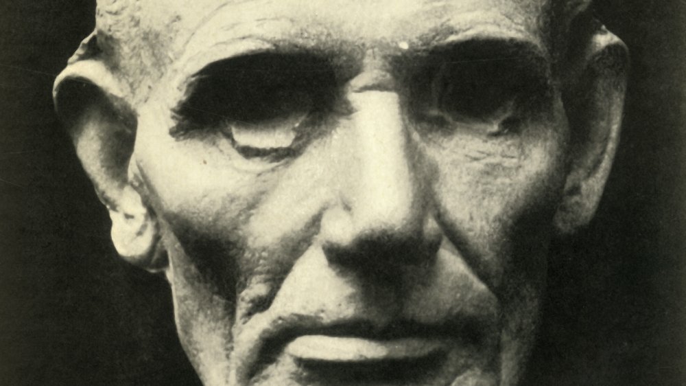 Lincoln death mask