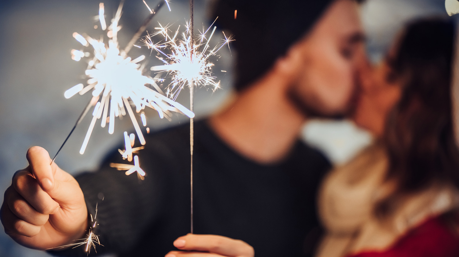 The Real Reason A New Year's Eve Midnight Kiss Became A Tradition