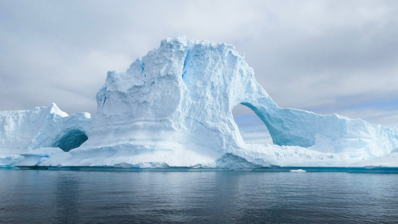 Antarctica ice mass 