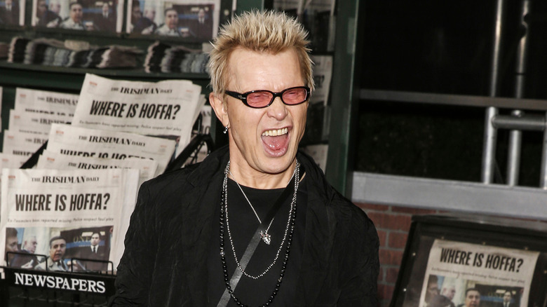 Billy Idol in street