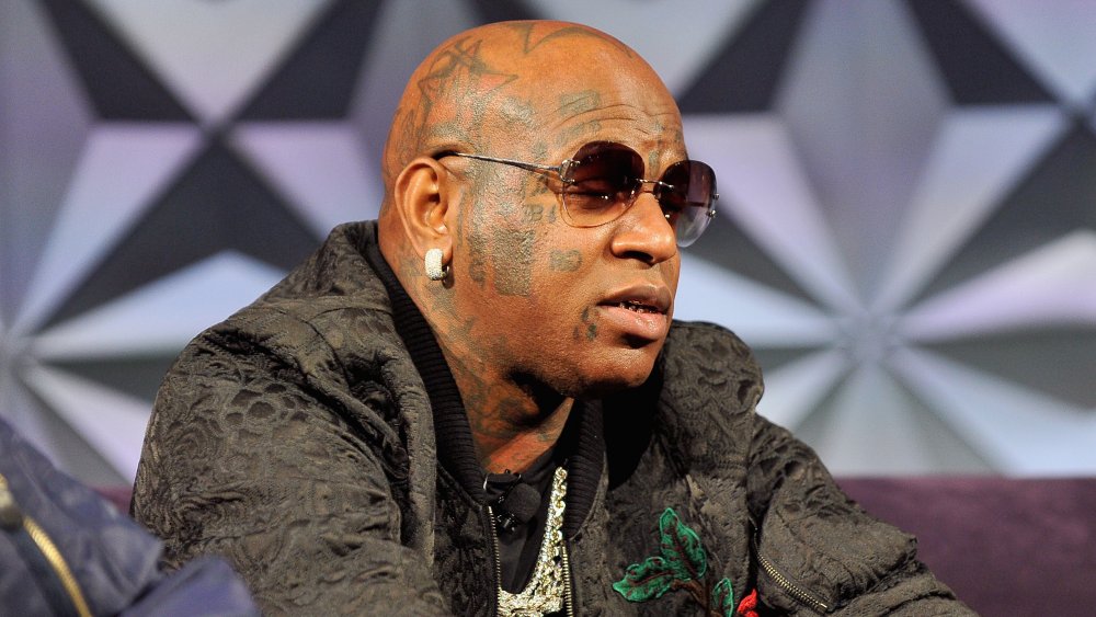 A close-up shot of rapper Birdman