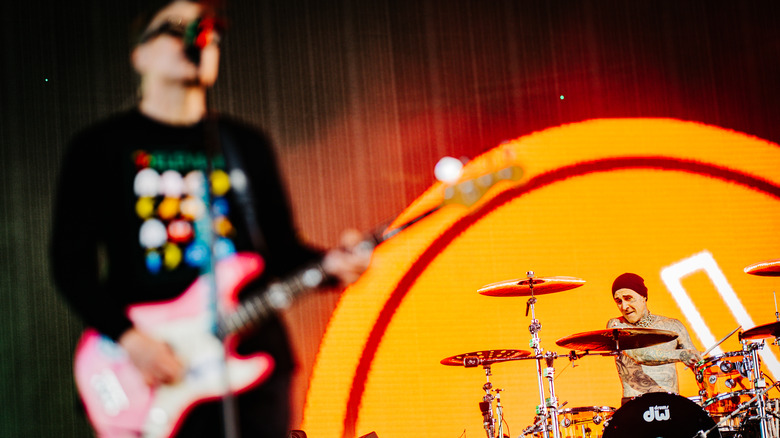 Blink-182 on stage